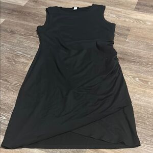 Nine West Black Asymmetrical Sheath Dress💥